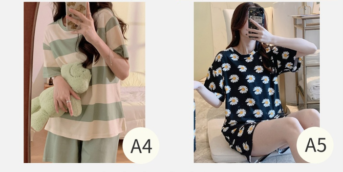 3 pajama one-pieces / 5 pajama top and bottom sets