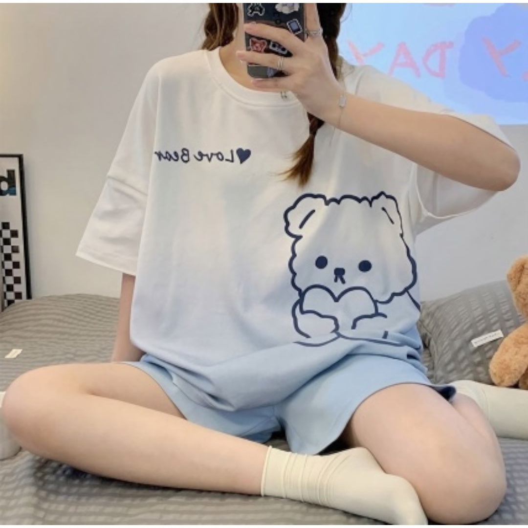 3 pajama one-pieces / 5 pajama top and bottom sets