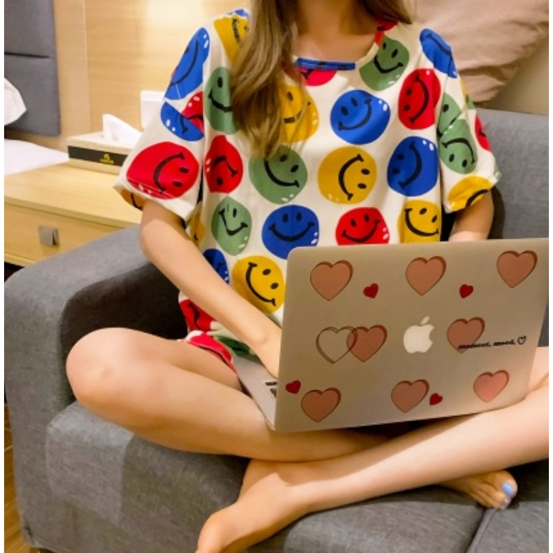 3 pajama one-pieces / 5 pajama top and bottom sets