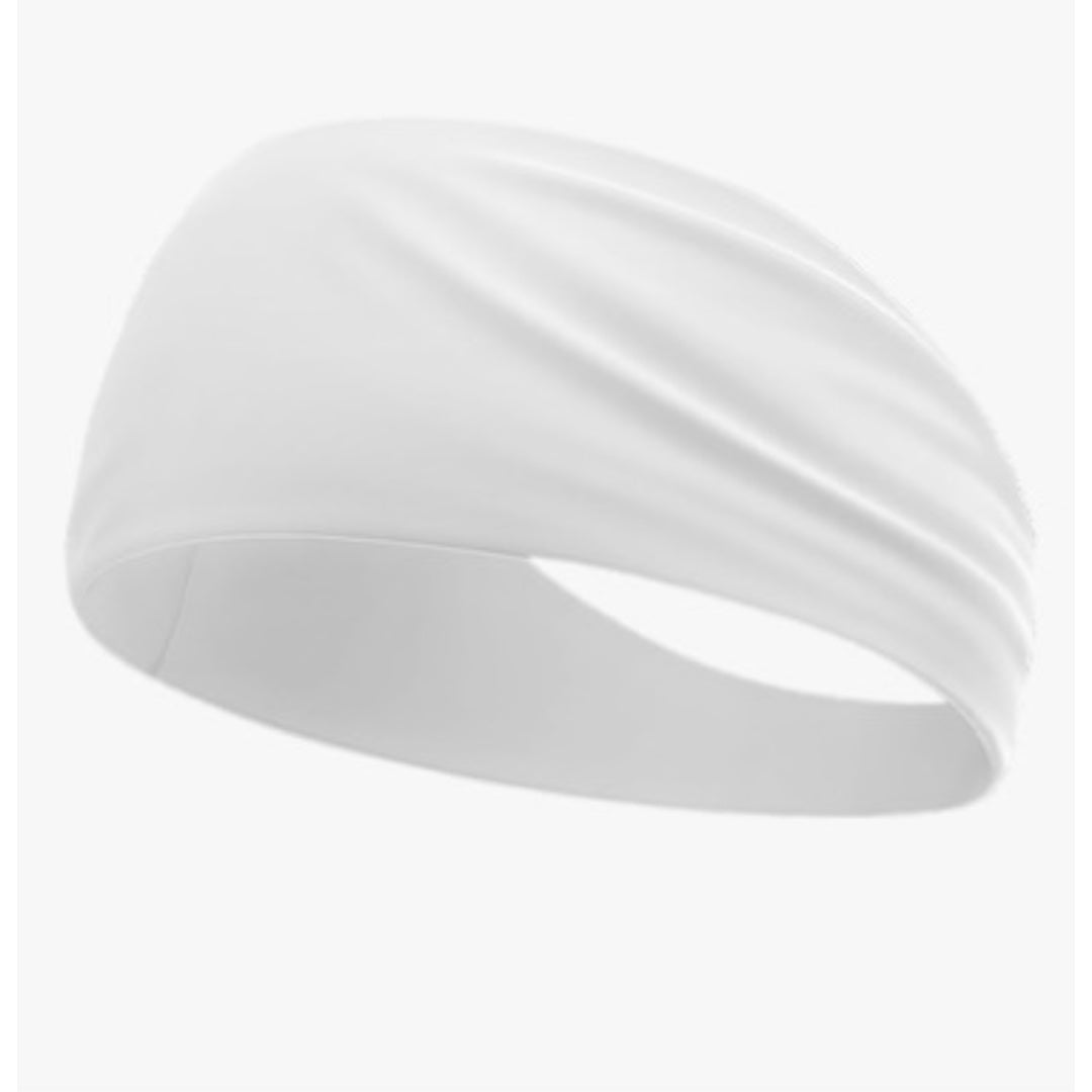 Unisex Wide Stretch Sports Headband – Moisture-Wicking Yoga & Workout Hairband for Men and Women