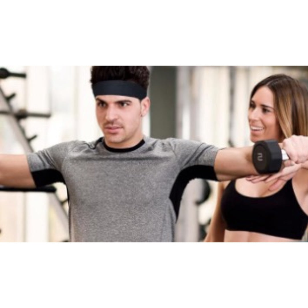 Unisex Wide Stretch Sports Headband – Moisture-Wicking Yoga & Workout Hairband for Men and Women